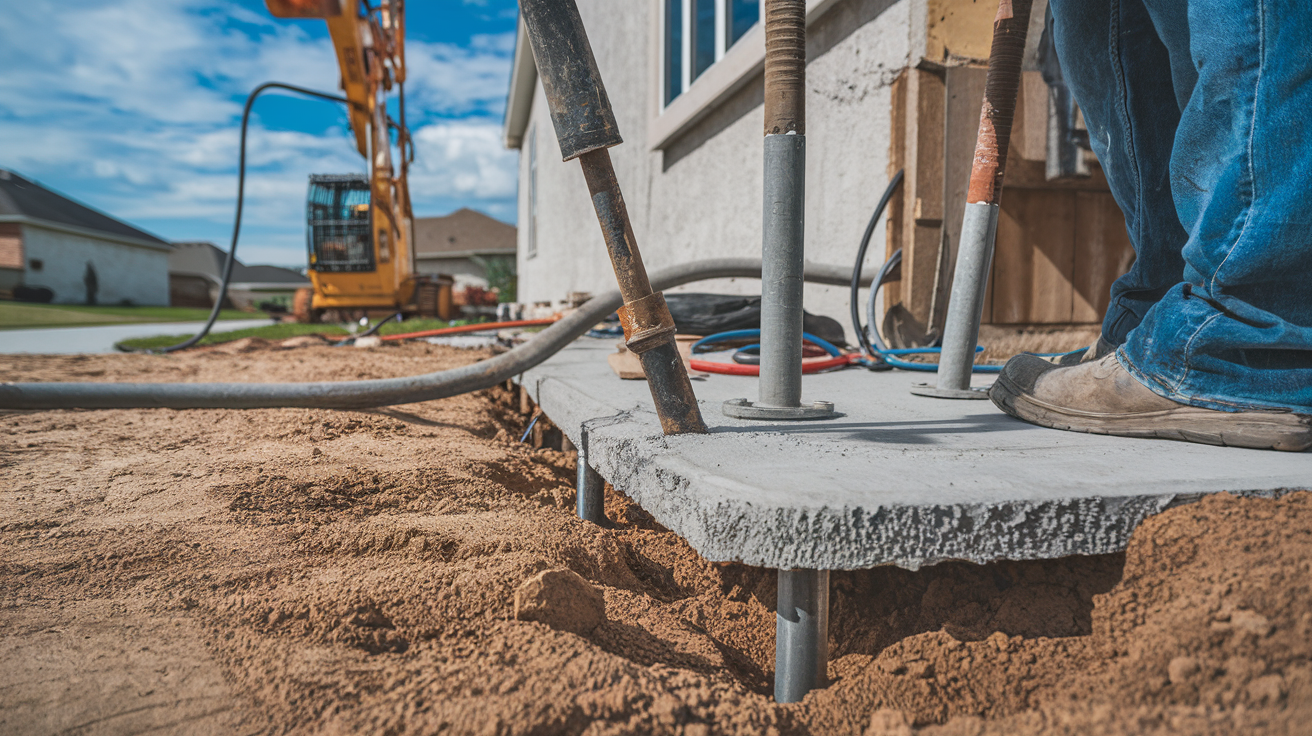 Foundation repair in Frisco Texas